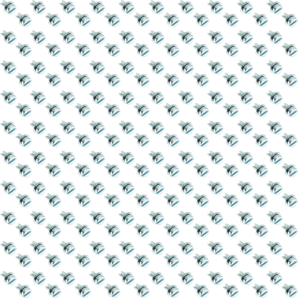 So. Cal. Classic VW Parts Engine Tin Screw, Cheese Head, 100 Pieces