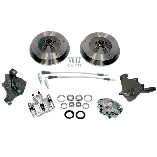 So. Cal. Classic VW Parts Wide 5 Lowered Ball Joint Drum to Disc Brake Conversion Kit for '66-'77 Bug, Ghia & Thing