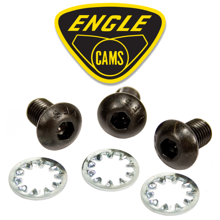 Engle Button Head Camshaft Gear Bolts, Grade 8 Engle Cams 6004