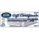 So. Cal. Classic VW Parts Gift Certificate