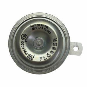 So. Cal. Imports Classic VW Parts - 6-Volt Horn, Flosser of Germany, fits 1949-1966 Bug, Ghia, and Bus