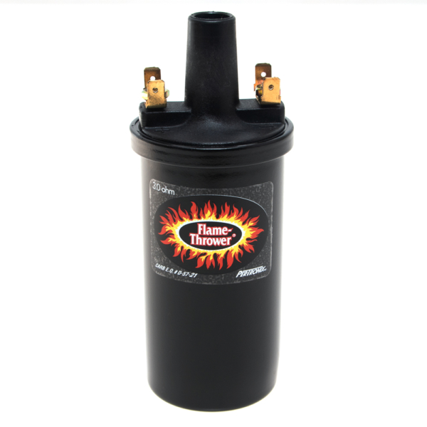 So. Cal. Classic VW Parts PerTronix Flame-Thrower Black Epoxy Filled Coil, 40,000 Volts, 3.0 ohm