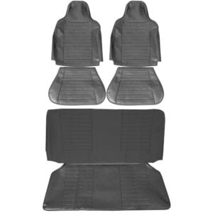 So. Cal. Classic VW Parts TMI Slip-On Seat Covers, Black Basket Weave