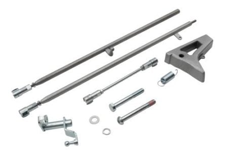 So. Cal. Classic VW Parts - EMPI Twist Style Linkage Kit, fits Kadron Dual Carbs