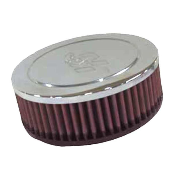 So. Cal. Classic VW Parts K&N Air Cleaner Assembly, 6" Diameter x 2" Tall, fits Carbs with 2-1/16" Diameter Flange