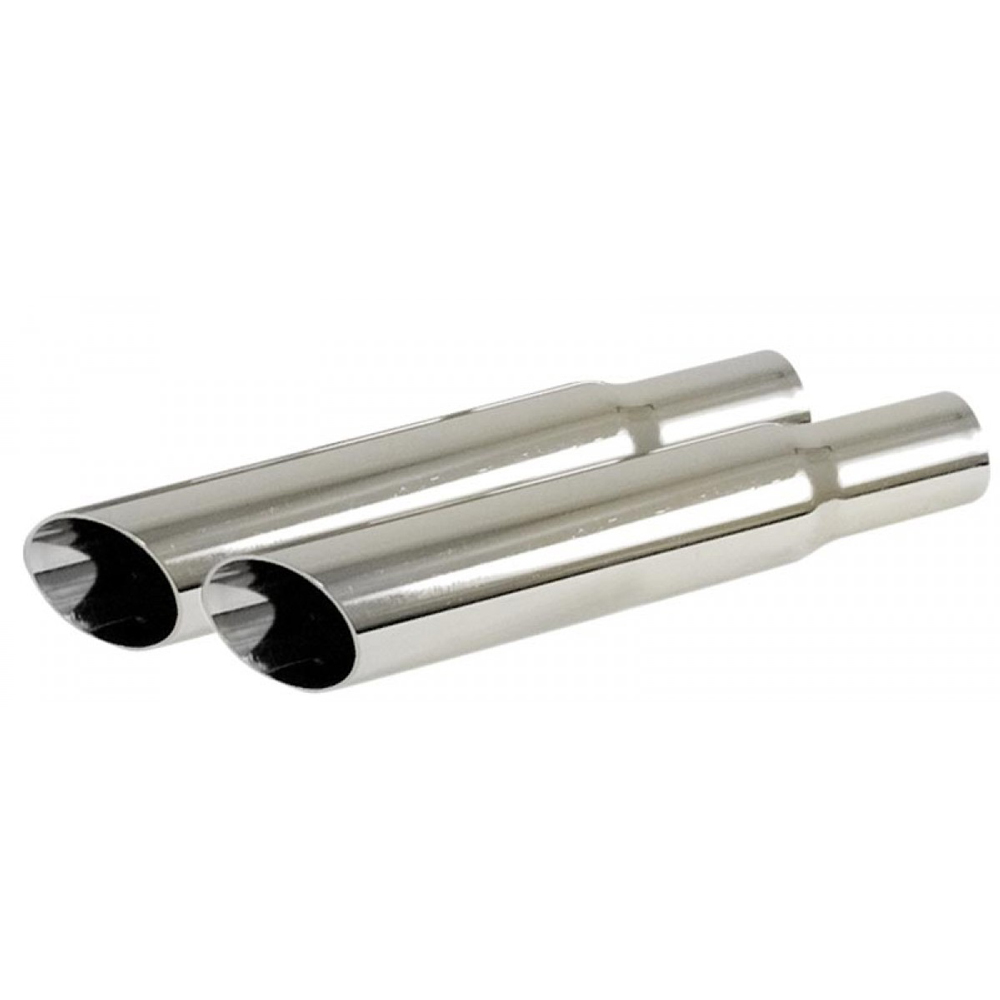 Chrome sale exhaust tips