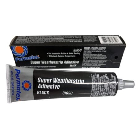 So. Cal. Classic VW Parts - Permatex Super Weatherstrip Adhesive, Black
