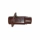 So. Cal. Imports Classic VW Parts - Bakelite heater tube, Left Side, Bug, Super Beetle, Ghia, 1968-1979