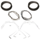 So. Cal. Classic VW Parts Rubber Window Seal Kit, American Style with Pop-Outs, fits '65-'71 Bug & Super Beetle