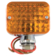 So. Cal. Classic VW Parts EMPI Mini Chrome Light with Amber Lens & Dual Filament, 2-1/2'' x 1-3/4'' x 2''