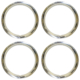 So. Cal. Classic VW Parts EMPI Stainless Steel 15" Beauty Rings