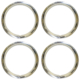 So. Cal. Classic VW Parts EMPI Stainless Steel 15" Beauty Rings