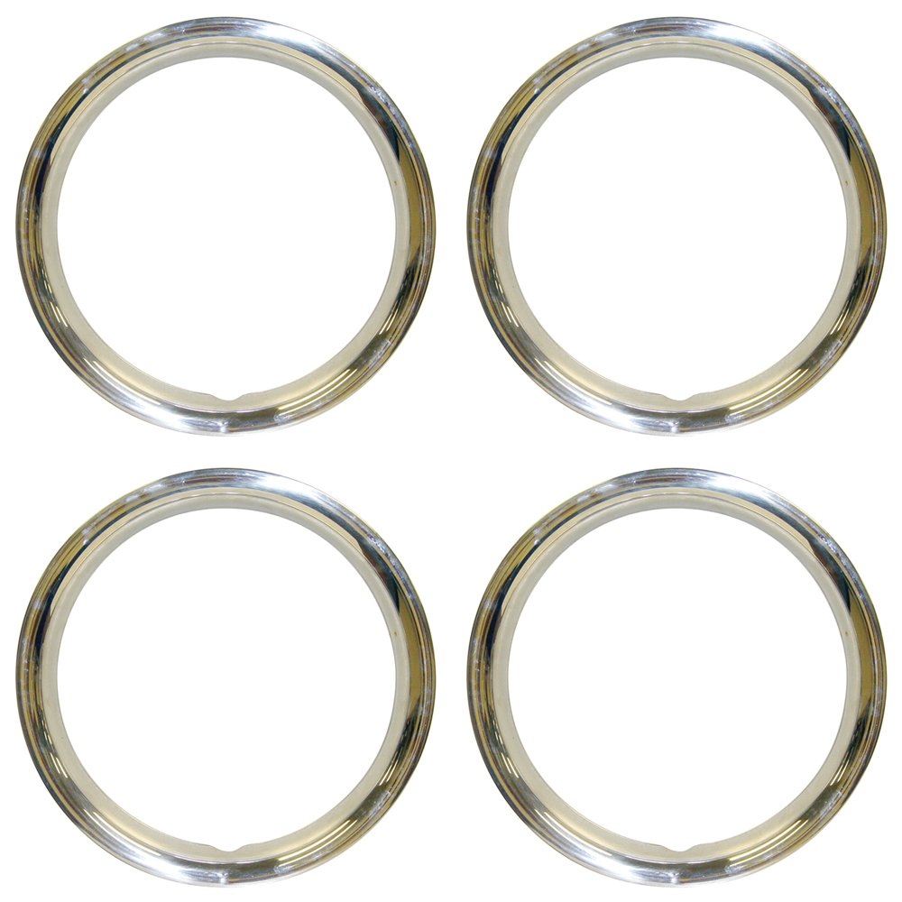 Trim Rings Beauty Rings Stainless Steel for VW Split Beetle Type 3 Ghia AAC099 Trim Rings Beauty Rings Stainless Steel for VW Split Beetle Type 3 Ghia AAC099