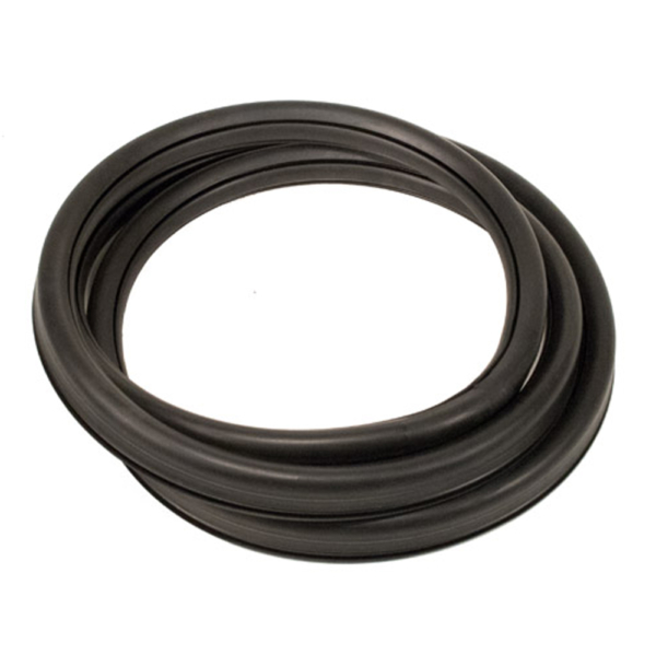 So. Cal. Classic VW Parts Rear Window Rubber Seal, American Style with Molding Groove, fits '65-'71 Bug