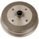 So. Cal. Classic VW Parts Front Brake Drum, 4-Lug VW Pattern 4 x 130mm, fits '71-'79 Super Beetle