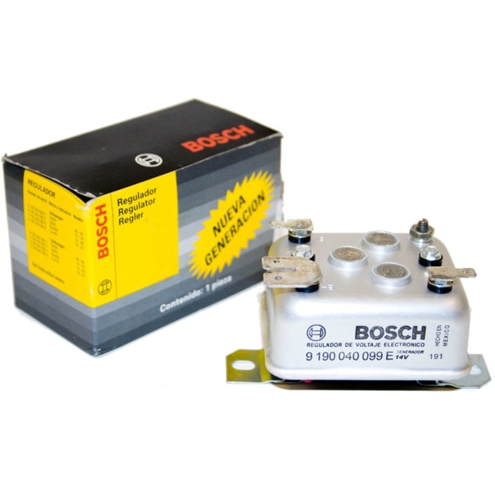 Bosch Voltage Regulator for 30 & 38 Amp Generators, fits '67'79 Bug