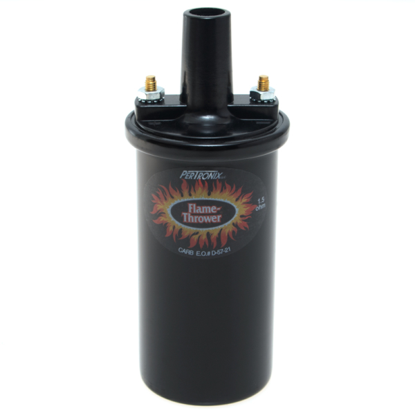 So. Cal. Classic VW Parts PerTronix Flame-Thrower Black Epoxy Filled Coil, 40,000 Volts, 1.5 ohm