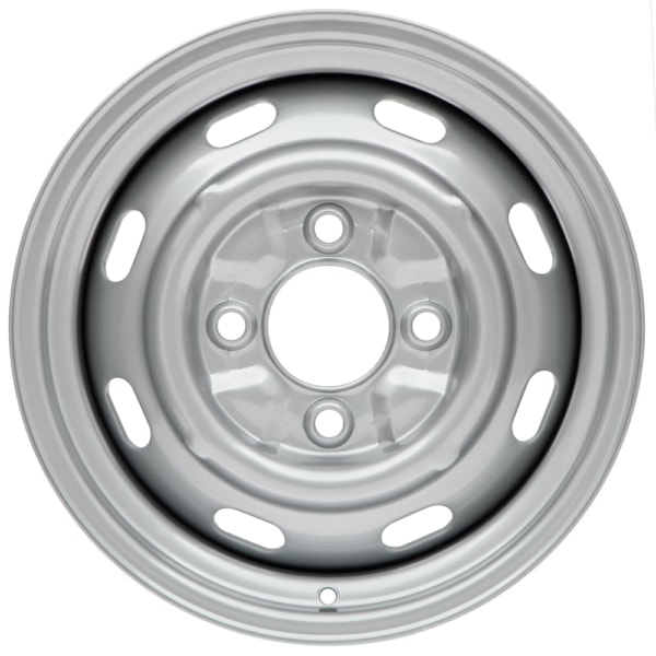 So. Cal. Classic VW Parts Silver Mangle Style Wheel, 15″ x 5.5″, 4 x 130mm Lug Pattern