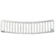 So. Cal. Classic VW Parts EMPI Aluminum Front Hood Grille, fits '68-'77 Bug & '71-'72 Super Beetle