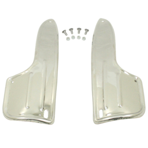 So. Cal. Classic VW Parts EMPI Stainless Steel Rear Fender Gravel Guards, fits '49-'79 Bug & Super Beetle