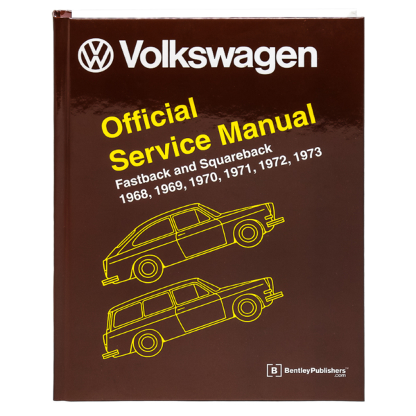 So. Cal. Classic VW Parts Official Service Manual Volkswagen Type 3 1968-1973 Fastback & Squareback