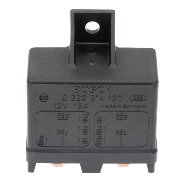 Bosch Fuel Pump Relay for Fuel Injected Vehicles, 12 volts / 75 amps