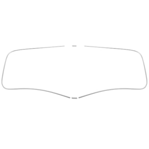 So. Cal. Classic VW Parts Windshield Molding with Clips, fits '53-'57 Convertible Bug