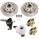 So. Cal. Classic VW Parts Front Disc Brake Kit, Drop Spindles, 5-Lug Dual Pattern - 5 x 130mm & 5 x 112mm, fits ’66-’77 Bug & Ghia