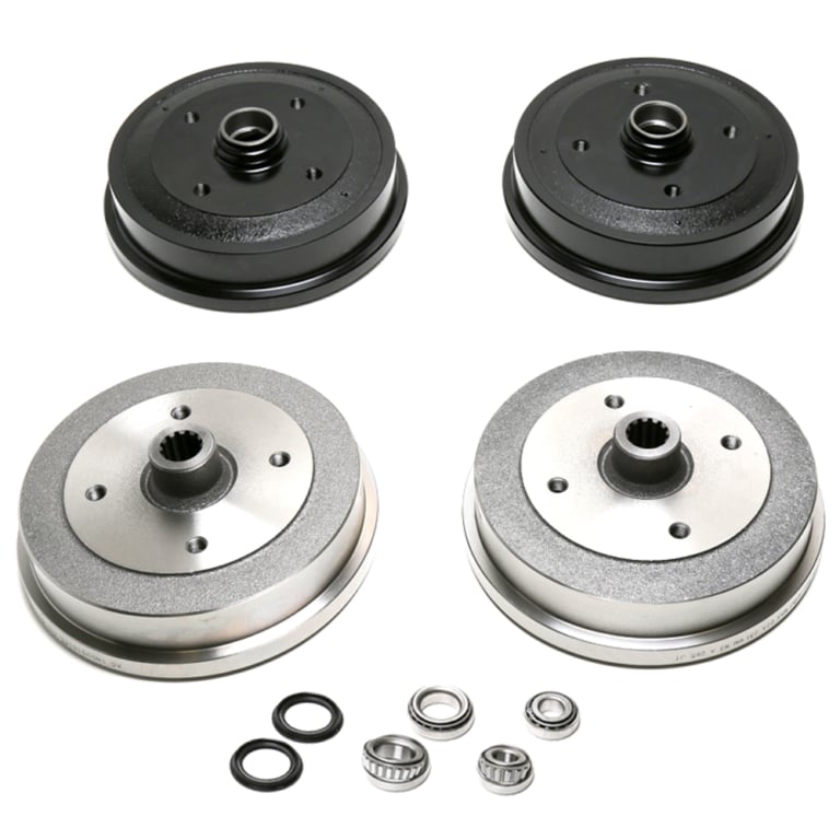 Drum Brake Kit, 4Lug 4 x 130 VW Pattern, fits '68'77 Bug So. Cal