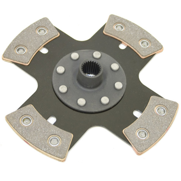 So. Cal. Classic VW Parts Kennedy High-Performance 200mm Four Puck Clutch Disc, Solid Center