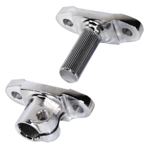 So. Cal. Classic VW Parts EMPI Chrome Steering Box & Shaft Coupler, fits Stock Steering Box