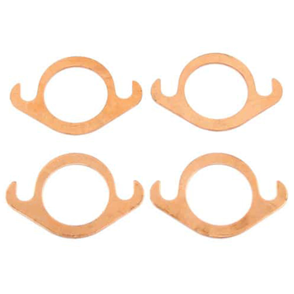 So. Cal. Classic VW Parts EMPI Copper Exhaust 1-1/2" Gaskets, Two Bolt Bull Horn Style