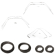 So. Cal. Classic VW Parts Window Rubber Kit, American Style with Molding, fits '58-'64 Bug