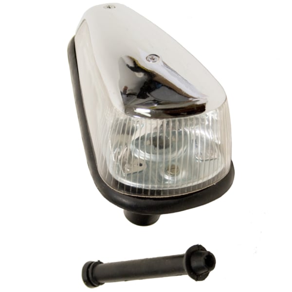 So. Cal. Classic VW Parts Stock Style Clear Turn Signal Assembly, Right Side, fits ’70-’79 Bug