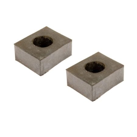 So. Cal. Classic VW Parts - Body Mount Pad, Body to Pan, 17mm, fits Bug, Ghia, Super Beetle, and Thing, All Years. Sold as a pair.