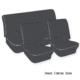 So. Cal. Classic VW Parts TMI Slip-On Seat Covers, Black Basket Weave