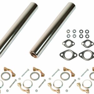 So. Cal. Classic VW Parts Muffler Installation Kit with Brazilian Made Clamps
