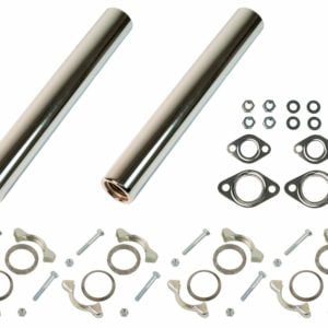 So. Cal. Classic VW Parts Muffler Installation Kit with German Made Clamps
