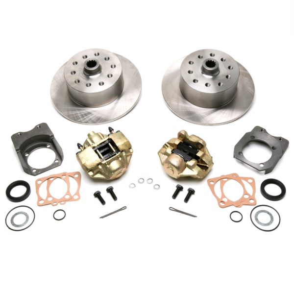 So. Cal. Classic VW Parts Rear Disc Brake Kit, Non e-Brake, 5-Lug Dual Pattern 5 x 4-3/4" & 5 x 4-1/2", fits ’49-’67 Bug & Ghia