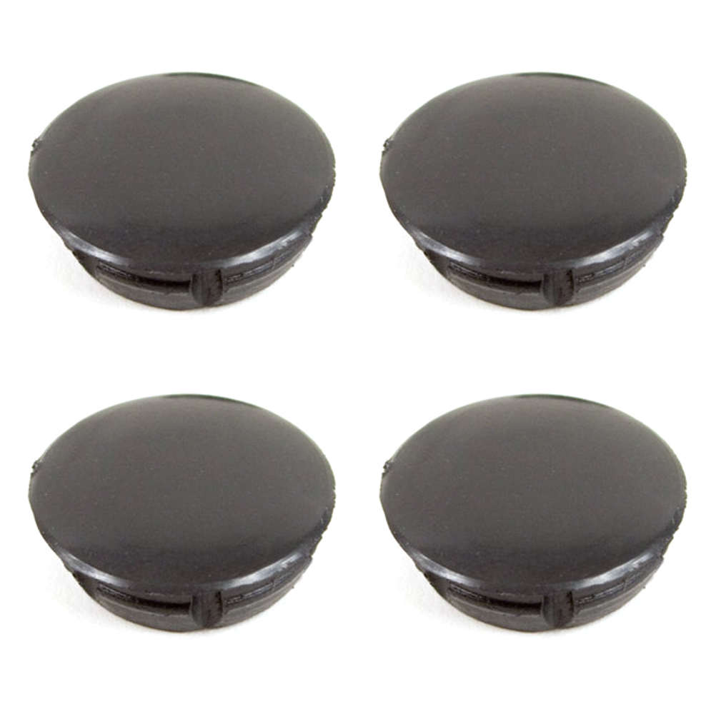 Black Door Lock Pull Guides (Grommets) Set Of 2 – For VW T1 Bug, T2 Bus, T3
