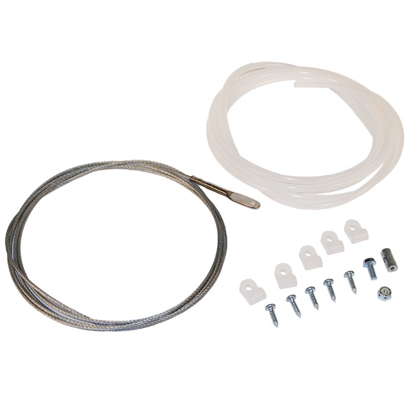 So. Cal. Classic VW Parts EMPI Heavy Duty Accelerator 9' Cable Kit with Tubing & Clamps