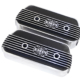 So. Cal. Classic VW Parts EMPI Cast Aluminum Bolt-On Valve Covers, Black with Polished Fins