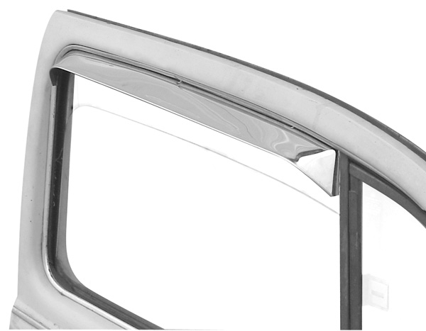 So. Cal. Classic VW Parts EMPI Stainless Steel Vent Shade, fits '65-'77 Bug & Super Beetle