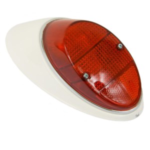 So. Cal. Classic VW Parts US-Spec Tail Light Assembly with Red Lens, fits ’62-’67 Bug Right Side