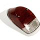 So. Cal. Classic VW Parts Tail Light Assembly, Right Side, US-Spec Red Lens, fits ’68-’70 Bug