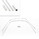 So. Cal. Classic VW Parts Windshield Molding with Clips, fits '53-'57 Bug