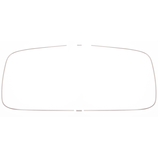 So. Cal. Classic VW Parts Rear Window Molding with Clips, fits '72-'77 Bug & Super Beetle