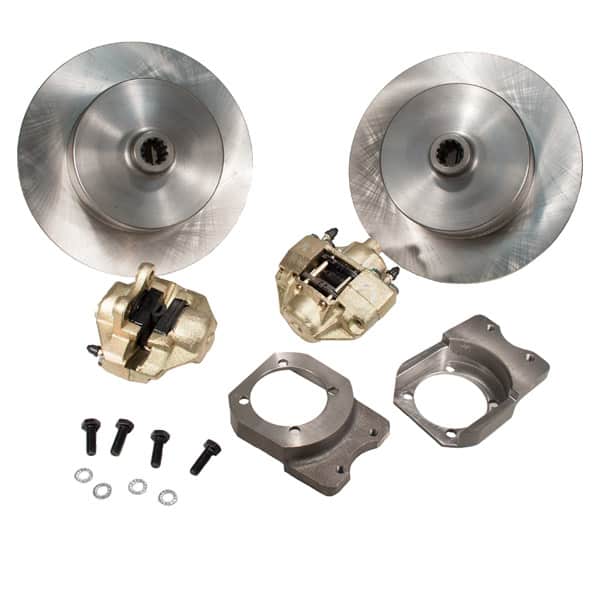 So. Cal. Classic VW Parts Rear Disc Brake Kit, Non e-Brake, Blank Pattern, fits ’68-’79 Bug, Ghia, Super Beetle, Thing & Type 3