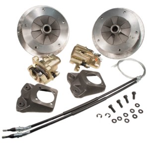 So. Cal. Classic VW Parts Rear Wide-5 Disc Brake Kit with e-Brake, Zero Offset, VW Pattern – 5 x 205mm, fits ’68-’72 Bug, Ghia & Super Beetle