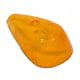 So. Cal. Classic VW Parts Amber Turn Signal Lens, fits '68-'69 Bug